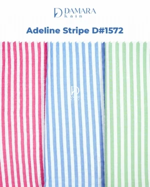 Bahan Kain Poly Rayon Adeline Stripe D#1572