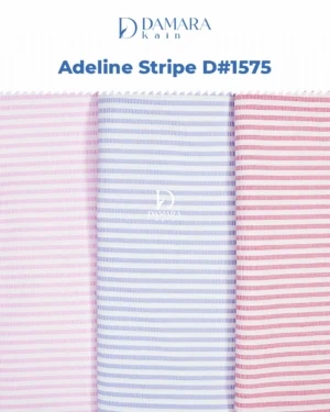Bahan Kain Poly Rayon Adeline Stripe D#1575