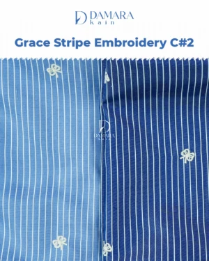 Kain Grace Stripe Embroidery D#2