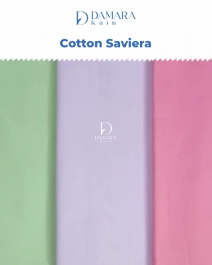 Kain Tenun Polos Katun Saviera Ice Silk
