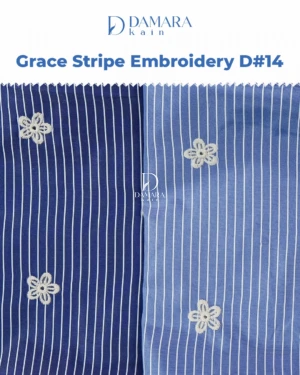 Kain Grace Stripe Embroidery D#8759-14