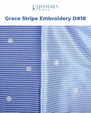 Kain Grace Stripe Embroidery D#8759-18