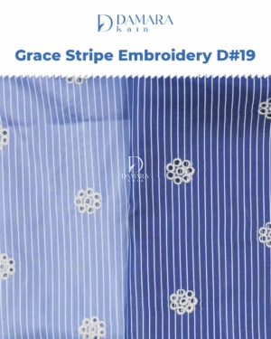 Kain Grace Stripe Embroidery D#8759-19