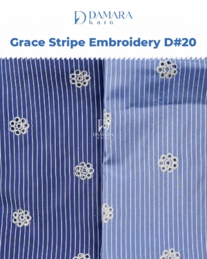 Kain Grace Stripe Embroidery D#8759-20