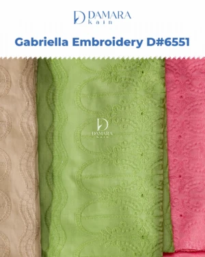Kain Gabriella Embroidery D#6551