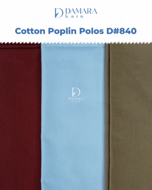Kain Tenun Polos Cotton Poplin