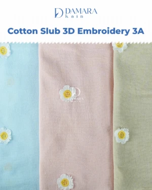 Cotton Slub 3D 3A