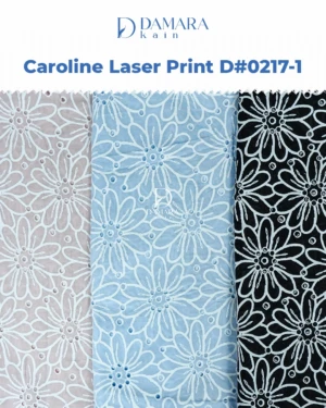 Kain Caroline Laser Print D#0217-1