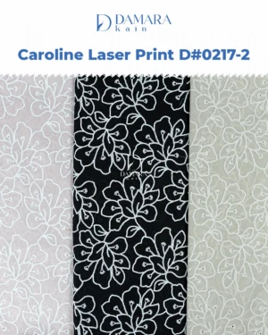 Kain Caroline Laser Print D#0217-2